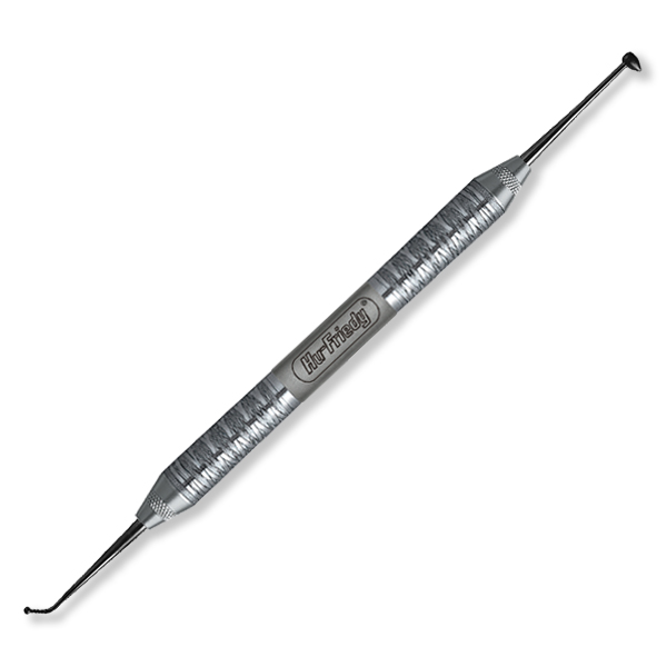 HuFriedy 27/29 Ball style double end burnisher with 6 Satin Steel