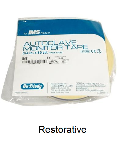 IMS Autoclave Monitor Tape Restorative, 60 Yards IMS Autoclave Monitor Tape Restorative, 60 Yards