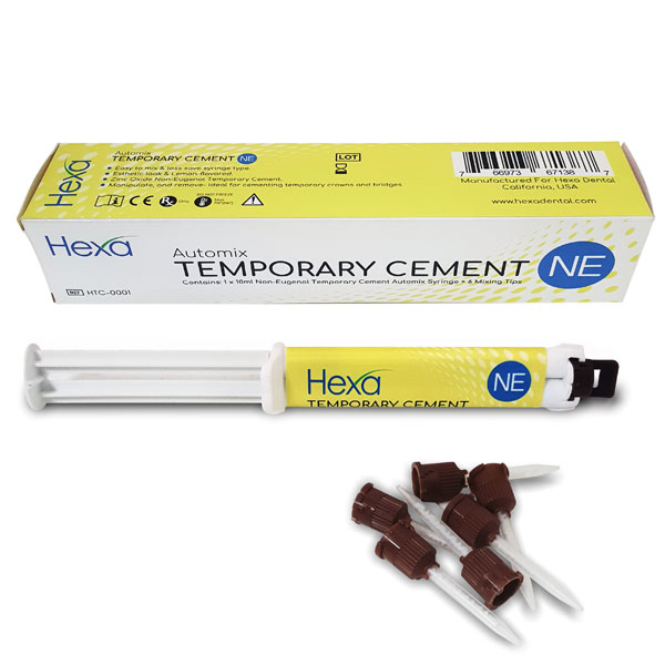 Hexa Non-Eugenol Temporary Cement - 10 ml automix Hexa Non-Eugenol Temporary Cement - 10 ml automix