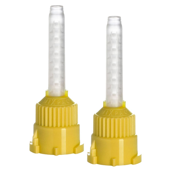 Hexa Yellow HP Mixing Tips - 1:1 / 2:1, Small (4. Hexa Yellow HP Mixing Tips - 1:1 / 2:1, Small (4.