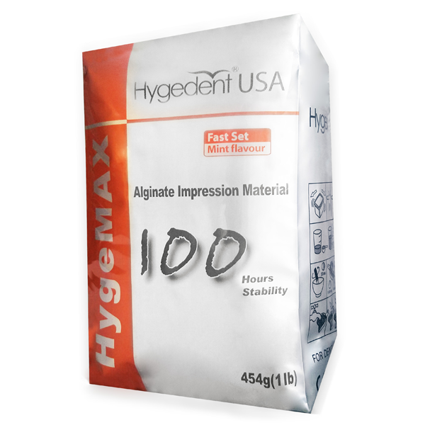 HygeMAX Alginate Impression Material - 1 Lb bag. HygeMAX Alginate Impression Material - 1 Lb bag.