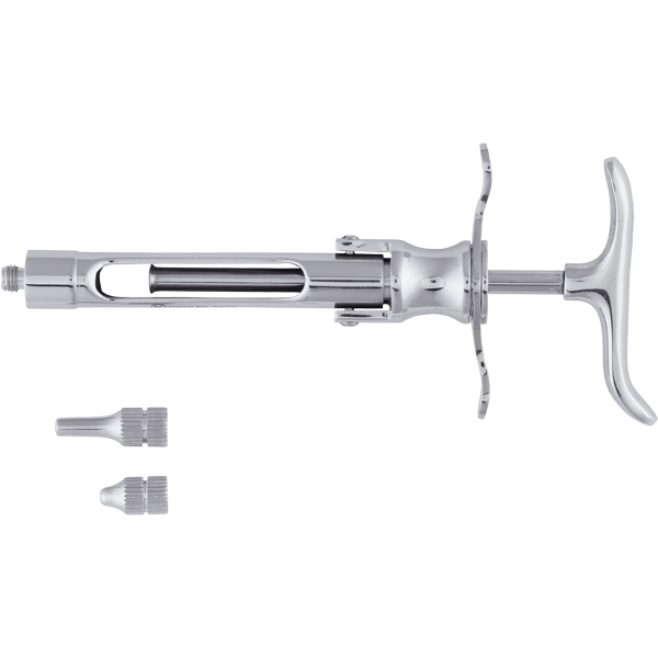 Hygitech 2.2 ml NonAspirating Syringe with 2 Corniches, 1/Pk Dental