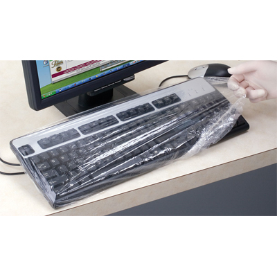 QUIKcaps Elasticized Plastic Barriers - Large, St QUIKcaps Elasticized Plastic Barriers - Large, St