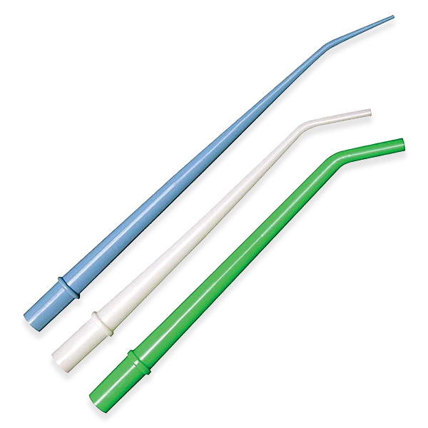 iSmile 1/8" WHITE Surgical Aspirating Tips, Molded at 30 degree angle