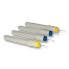 iSmile Disposable Needle 27ga Short 21mm, Yellow. Plastic hub disposable dental