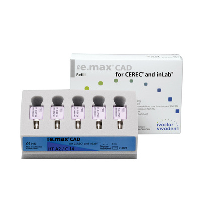 IPS e.max CAD for CEREC / inLab LT Block, Shade A IPS e.max CAD for CEREC / inLab LT Block, Shade A