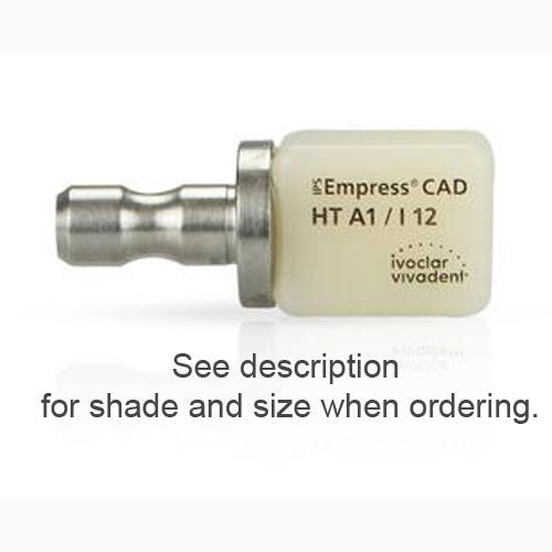 IPS Empress CAD HT (High Translucency) Blocks - S IPS Empress CAD HT (High Translucency) Blocks - S