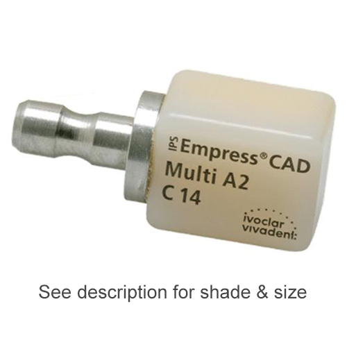 IPS Empress CAD CEREC Ivoclar Multi Block, Shade IPS Empress CAD CEREC Ivoclar Multi Block, Shade