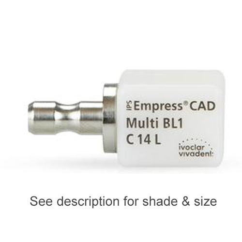 IPS Empress CAD CEREC / inLab Multi Blocks, Shade IPS Empress CAD CEREC / inLab Multi Blocks, Shade