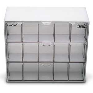 OrgaNice Modules Cavifil Organizer - Contains: 1 Cavifil Unit with 3  Removable