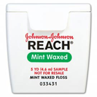Reach Floss - Mint Waxed Trial Size, 5 yards 144/Pk. Dental Floss
