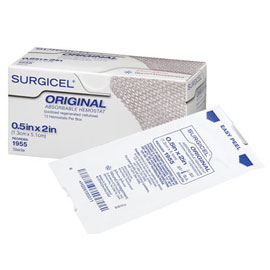 Surgicel Hemostat 0.5" x 2" 1/Pk. Sterile flexibl Surgicel Hemostat 0.5" x 2" 1/Pk. Sterile flexibl