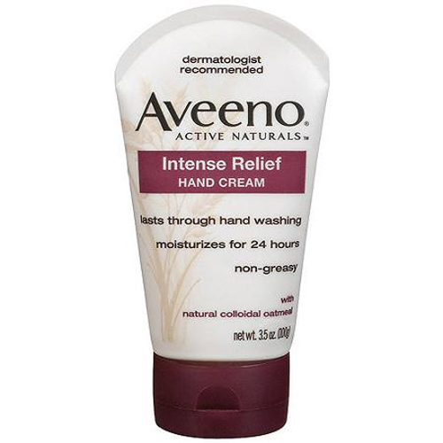 Aveeno Intense Relief Hand Cream Tube, 3.5 oz tubes, case of 12 tubes Dental Supplies