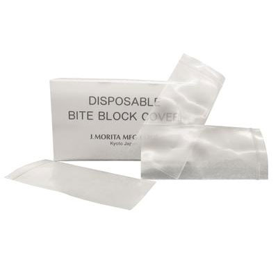 J. Morita Bite Block Covers 300/Pk. Clear Plastic, Disposable. To
