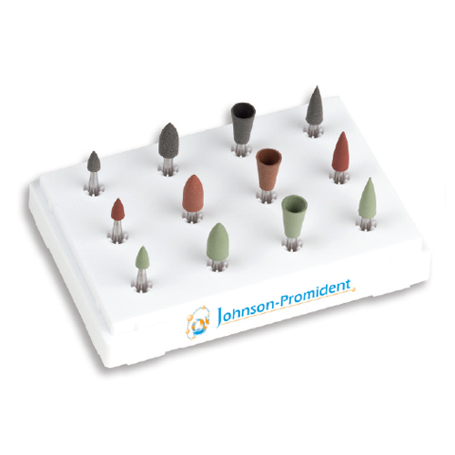 JohnsonPromident Amalgam Gold Polishing Kit. Contains 12 Pieces 1