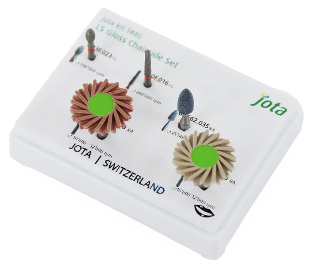 Jota Dentistry Jota Chairside LS Gloss 5pc Kit, FG/RA Shank. Net32