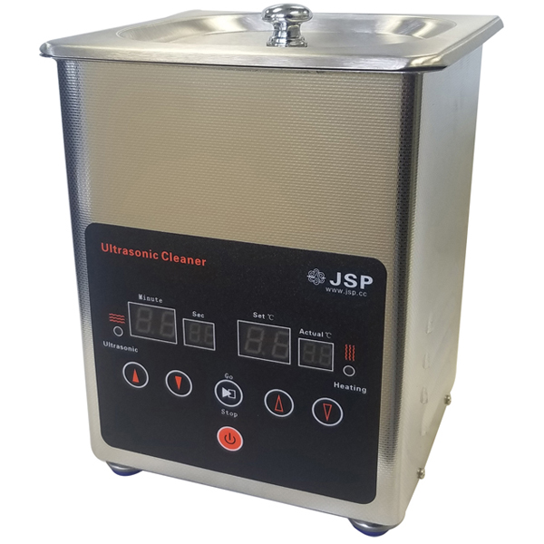 JSP Ultrasonic Cleaning Unit With Digital Controls and Heater, 1.4