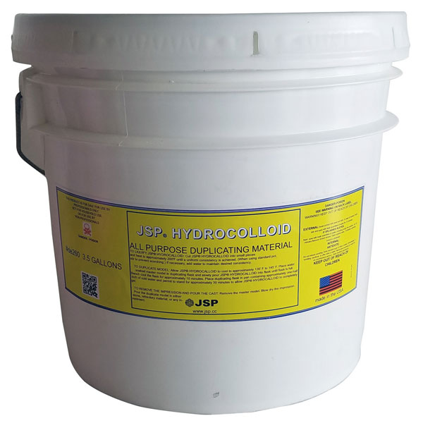 JSP Hydrocolloid AllPurpose Duplicating Material, 3.5 Gallon. A ready