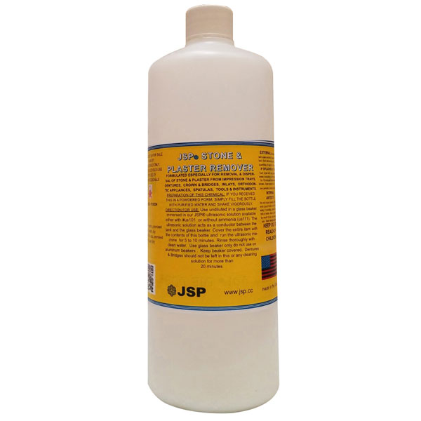 JSP Plaster and Stone Remover Powder. Makes 32 oz, just add tap water