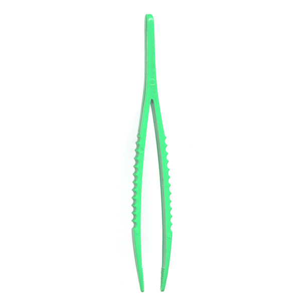 JSP Plastic Tweezers, Serrated 1/16" wide tips, 5/Pk Net32