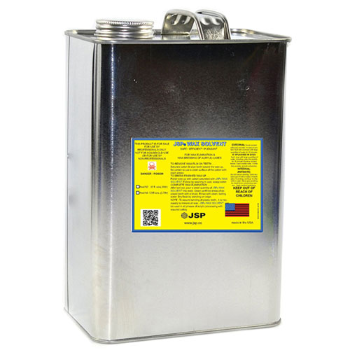 JSP Wax Solvent 1 gallon. Nontoxic, fastacting solvent for wax