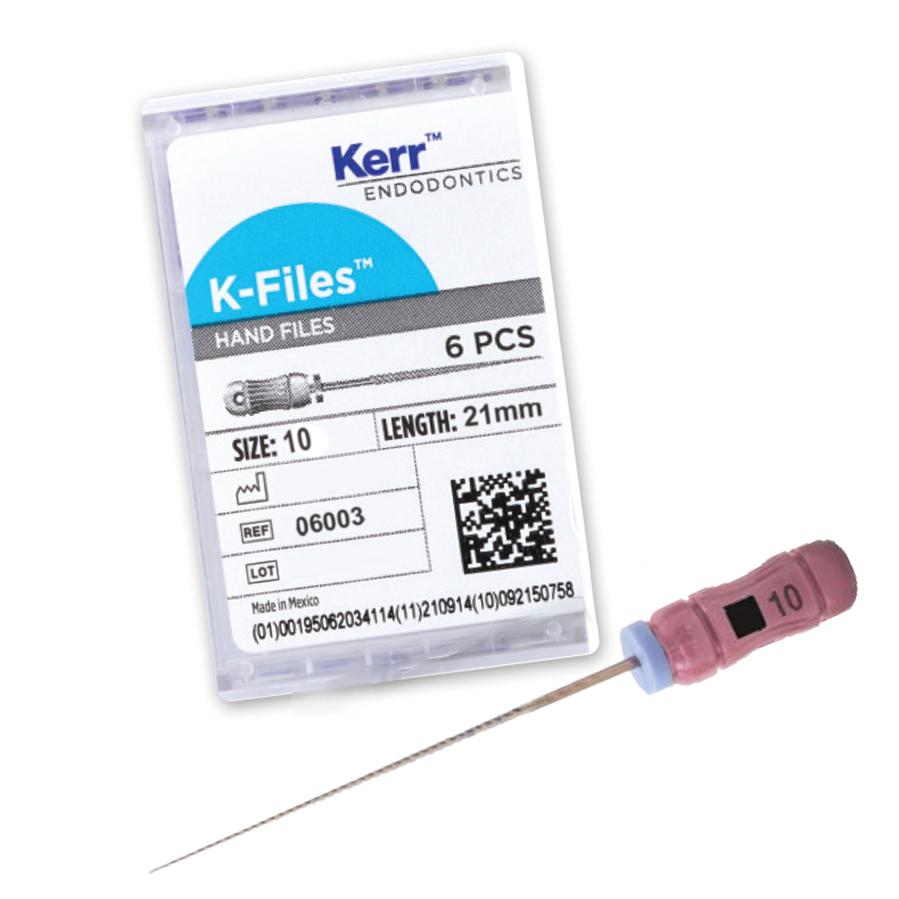 Kerr Endodontics KFiles 21mm 10 6/Box. Net32