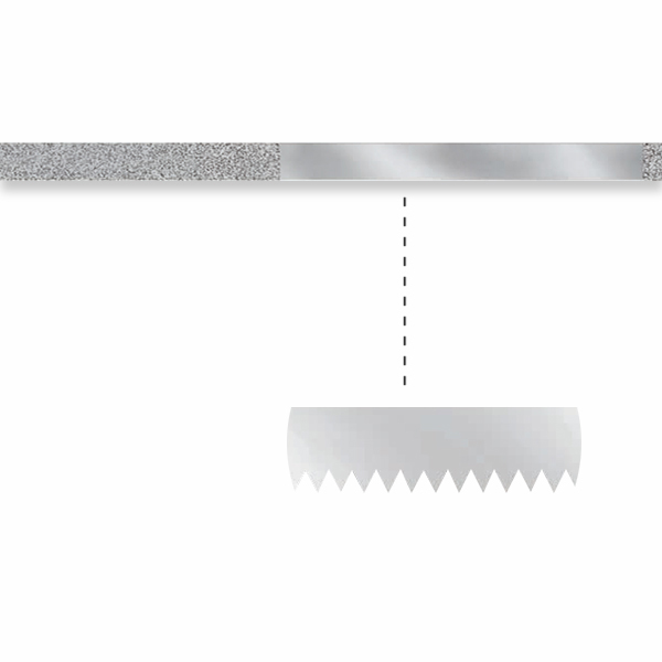 NTI Diamond Strips NTI Serrated Diamond Strips 3. NTI Diamond Strips NTI Serrated Diamond Strips 3.