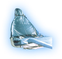 House Brand Full Chair Covers, 29" x 80", 125/Box House Brand Full Chair Covers, 29" x 80", 125/Box