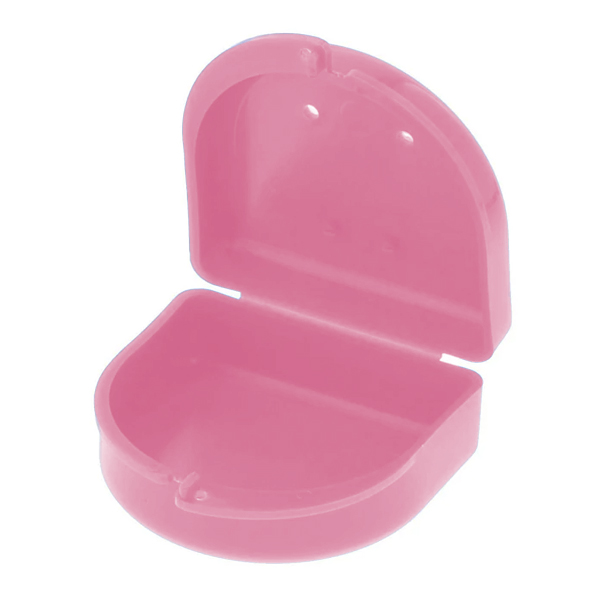 BoBox Pink Orthodontic Retainer Cases, bag of 10 boxes Net32