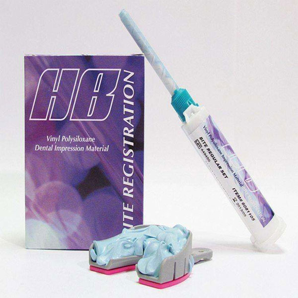 HB Bite Registration, Regular Set, 2 x 50 ml Cartridges. VPS Dental