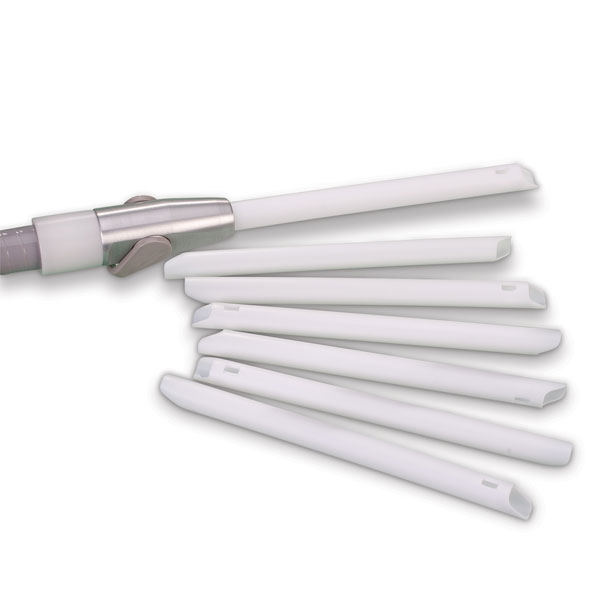 MaxVac High Volume Evacuation Tips, with Vanilla Mint scent, 50/Bag