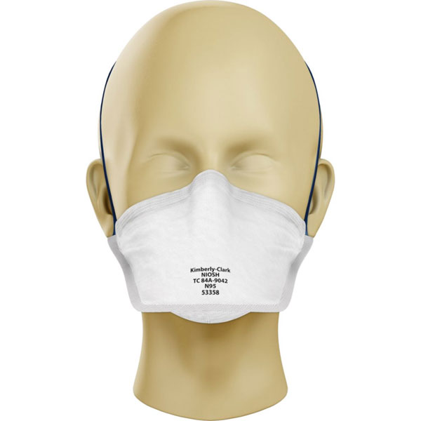 Kimtech N95 Pouch Respirator. NIOSH Approved, Bag Kimtech N95 Pouch Respirator. NIOSH Approved, Bag