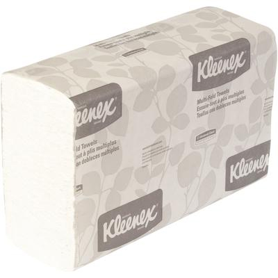 Kleenex 9.2" x 9.4" Multi-Fold Towels, White, Cas Kleenex 9.2" x 9.4" Multi-Fold Towels, White, Cas