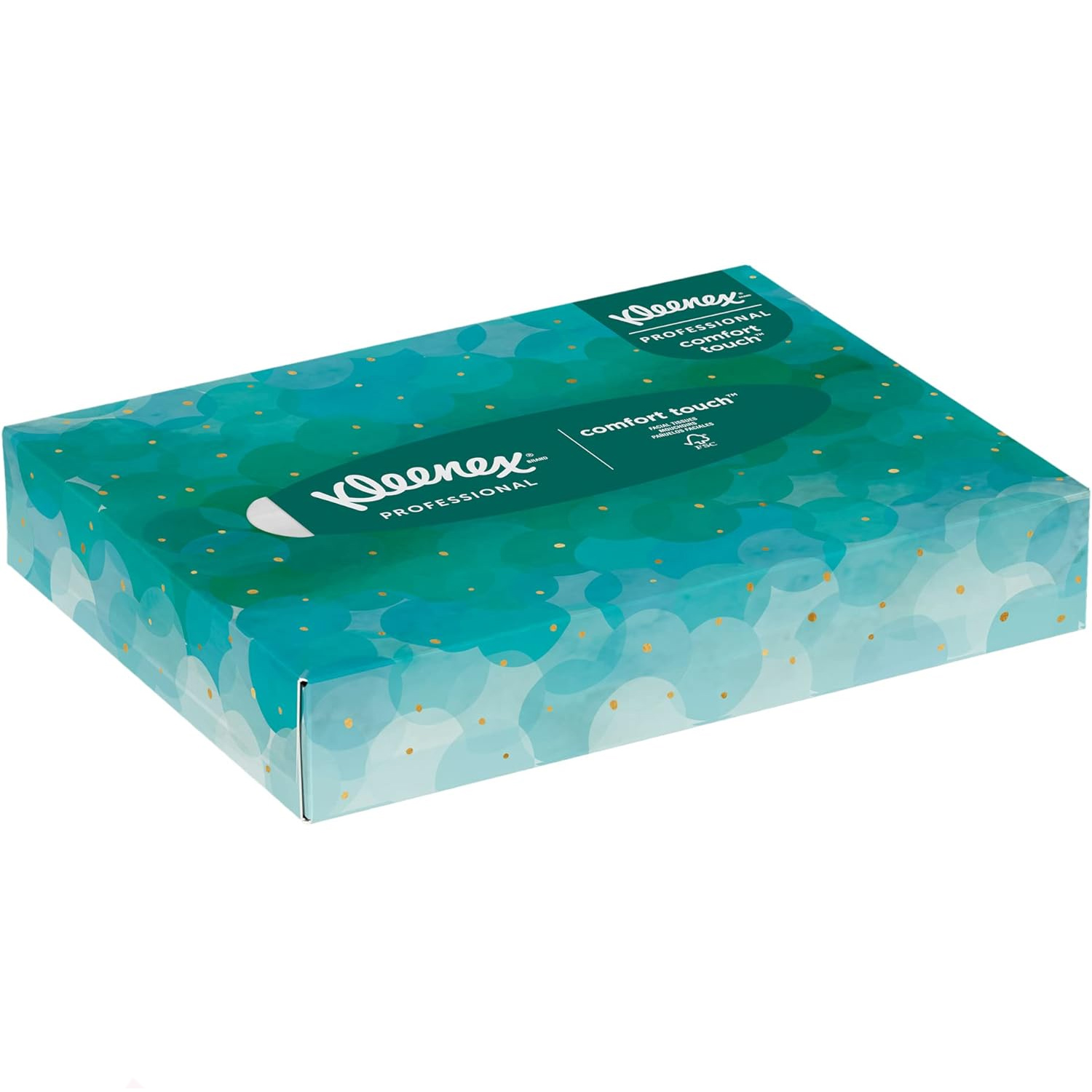 Kleenex Junior Facial Tissue, 2Ply, 8.4" x 5.8" White, Flat Box, 40