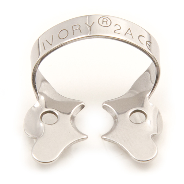 Ivory Clamps #2A Winged Premolars and Upper Incisors Metal