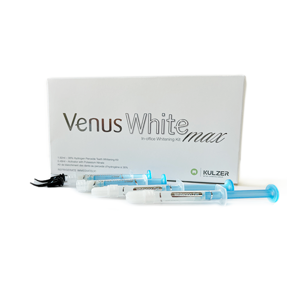 Venus White Max InOffice Tooth Whitening Package 2 x 0.96ml Hydrogen