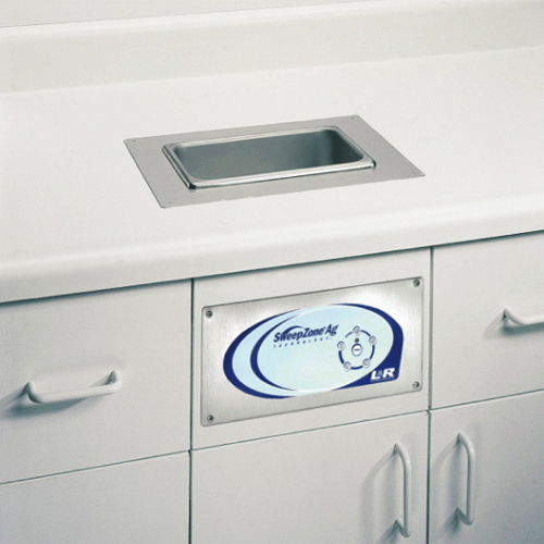 SweepZone 360R 3.6 Gal Recessed Ultrasonic Cleaner w/PWM, Digital Timer No Heat Net32