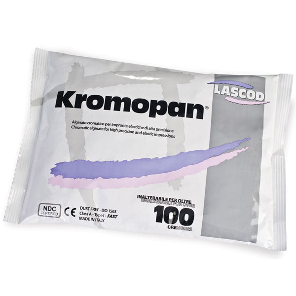 Kromopan 1 Lb. Pouch. Color Changing Alginate, Du Kromopan 1 Lb. Pouch. Color Changing Alginate, Du