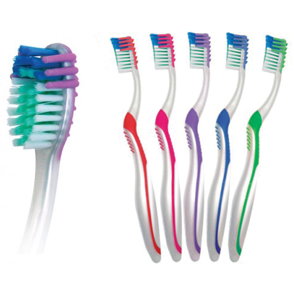 735 Compact Head Super Soft Toothbrush, 32 Tufts, Cello Wrapped, 100