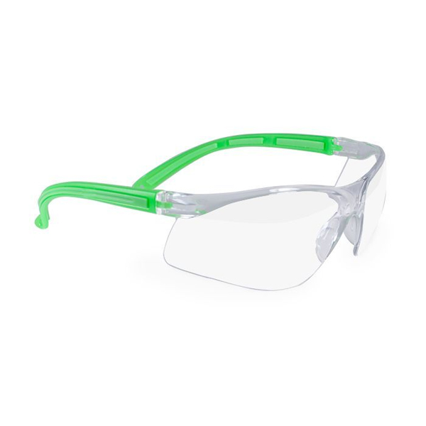 maxill Frames Adult Safety Glasses 277c Series Green with Clear