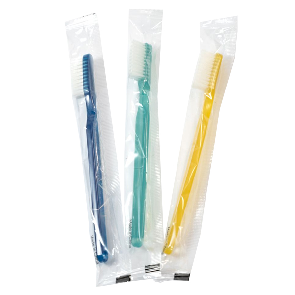 maxill Disposable PrePasted Soft Toothbrush, Assorted Colors