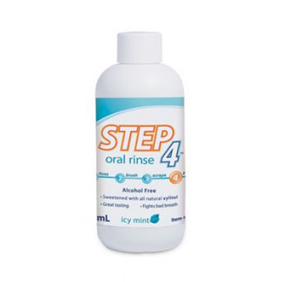 Step 4 Rinse Step 4 Halitosis Rinse Icy Mint 125 mL (4.2 oz) Bottle. | Net32