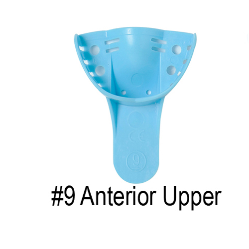 Ehros 9 Upper Anterior 12/Pk. Perforated Disposable Impression Tray