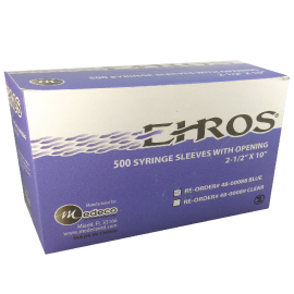 Ehros 2.5" x 10" Blue Air/Water Syringe Sleeve wi Ehros 2.5" x 10" Blue Air/Water Syringe Sleeve wi