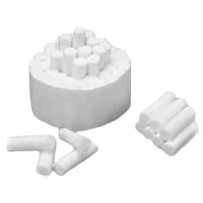 Medicom Plain Wrapped Cotton Rolls 1-1/2" x 3/8", Medicom Plain Wrapped Cotton Rolls 1-1/2" x 3/8",
