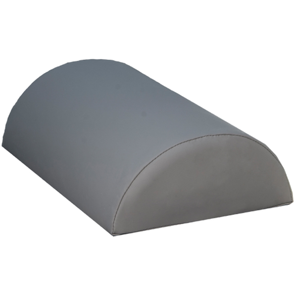 MediPosture Organic WideBody Headrest Pillow, DShape, Gray, Single