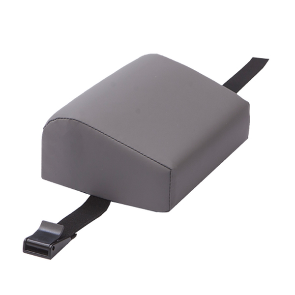 MediPosture 3.5" Classic Dental Headrest Cushion, Adjustable Fit, Gray