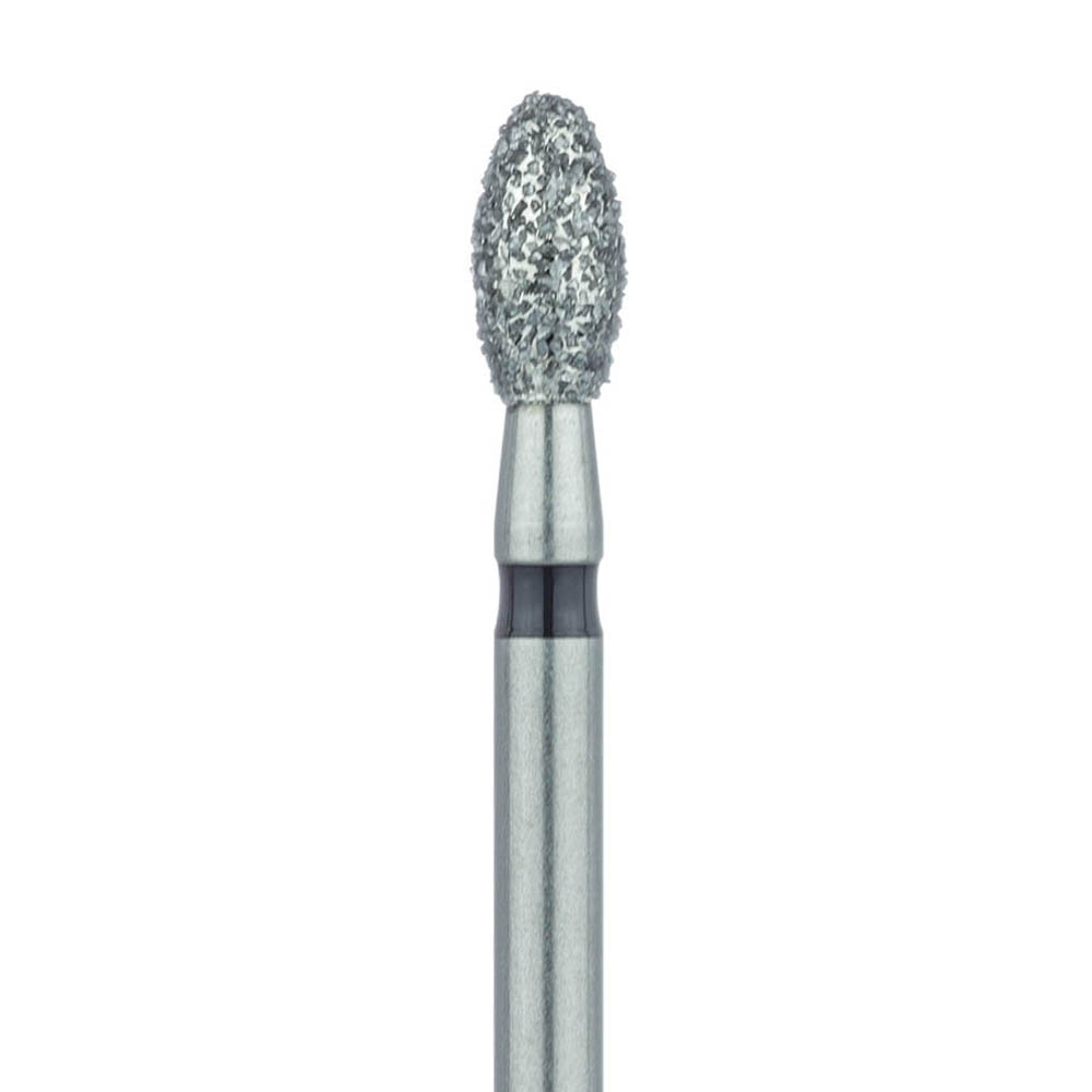 Meisinger FG #833.023 Super Coarse, Football Shaped, Diamond Burs, 5/Pk ...