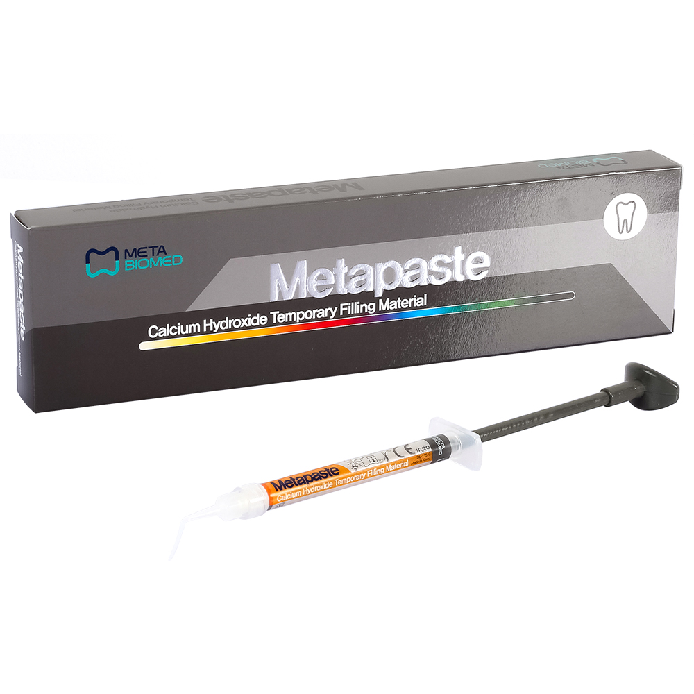 Metapaste Temporary Root Canal Filling Material, Calcium Hydroxide with