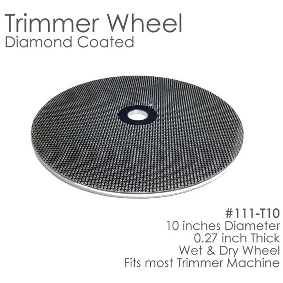 BesQual Diamond Coated Model Trimmer Wheel 10". W BesQual Diamond Coated Model Trimmer Wheel 10". W